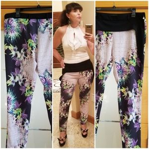 STUNNING JUST CAVALLI Skinny Pants Size 44